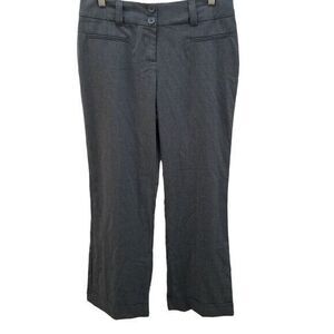 Bobby J Womens Size 9 Gray  Solid Dress Pants